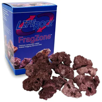 CaribSea Liferock FragZone 2lbs Coral Frag Rock Marine Aquarium Fish Tank • £17.99