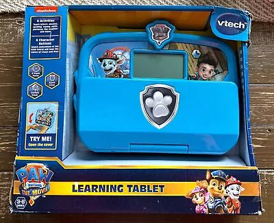 New NIP Vtech PAW PATROL The Movie Learning Tablet (6) Activities Spell Math + • $39.95