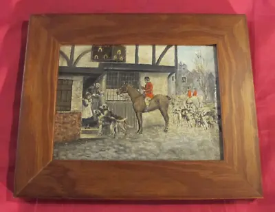 Framed Antique 19th Century English School Oil On Canvas Painting • £55