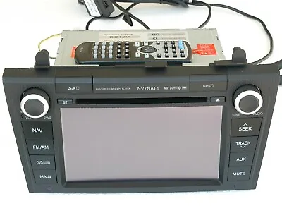 Myron & Davis Nissan Altima 7  Navigation Dvd Mp3 Sd Radio Stereo Untested As-is • $65