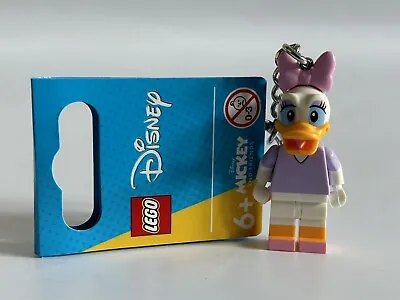 Lego Disney Daisy Duck Minifigure Keyring Brand New Key Chain • £6.49