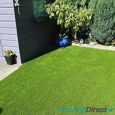 Quality 20mm Artificial Grass Astro Turf  Realistic Fake Lawn Green Garden CHEAP • £40.45