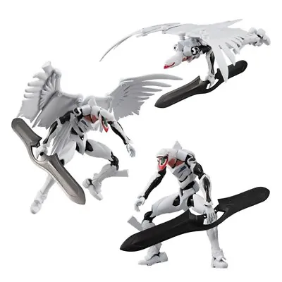 EVA-FRAME-EX: Neon Genesis Evangelion EVA Mass-produced Machine Set Of 3 Bandai • $155