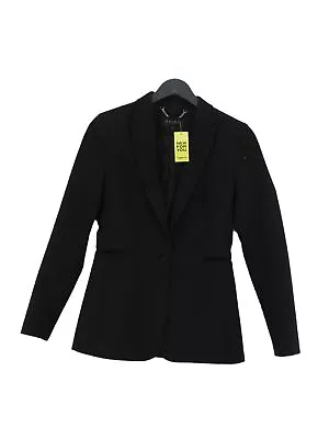 Reiss Women's Blazer UK 6 Black Wool • £44