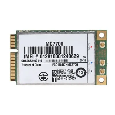 Mini PCI-E WiFi Adapter Wireless Network Card Wlan 3G/4G WWAN Module MC7700 • £11.51