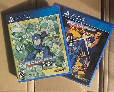 Mega Man Legacy Collection 1 & 2 - Sony PlayStation 4 - USA / NTSC  • £40