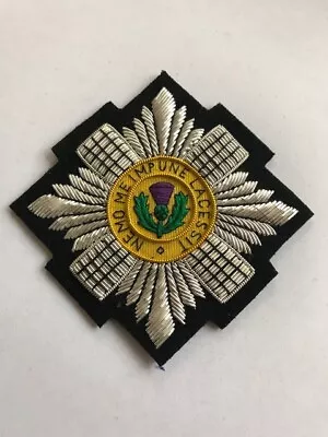 Scots Guards  Military Blazer Badge Wire Bullion Badge • £11.50