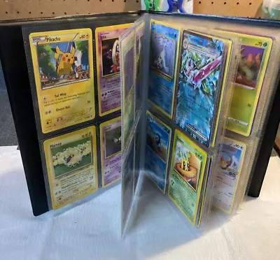 Huge WoTc Pokemon Cards Binder Lot Vintage 1st Edition Rare & Holo Rares NM/LP • $34.29