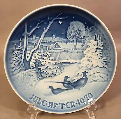 Vintage Bing & Grondahl B&G 1970 Jule Aften Christmas Plate • $10