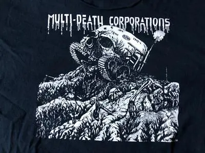 90s MDC Multi-Death Corporations Long Sleeve Shirt XL Punk Rock Kbd Hardcore • $10
