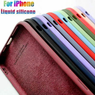 $5.38 • Buy Case For IPhone 13 12 Pro Max 11 XR XS 8 7 Plus SE 2nd Shockproof Silicone Cover