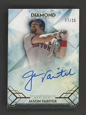 2020 Topps Diamond Icons Blue Jason Varitek Boston Red Sox AUTO 7/25 • $15.50