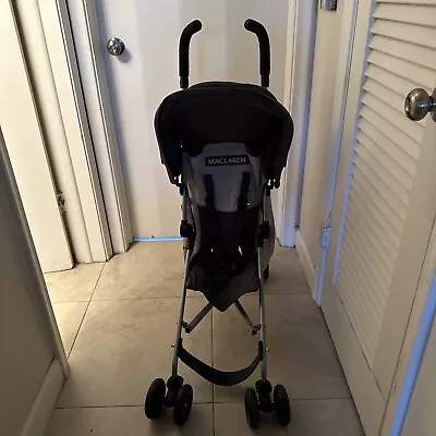 Maclaren Volo Black/Silver Umbrella Single Seat Stroller • $75