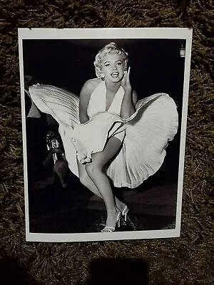 MARILYN MONROE Hollywood Art Print Photo Rare 8  X 10  Poster Dress New York  • $8.99