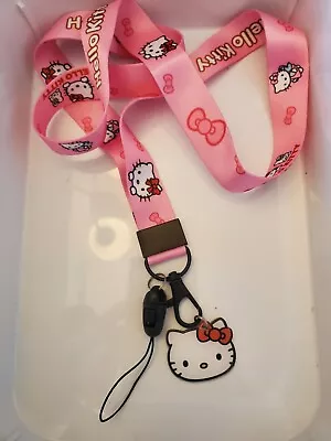 Hello Kitty Breakaway Lanyard With Charm • $3.99