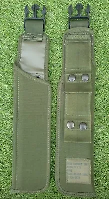 Genuine British Army SA80 PLCE Frog Bayonet/Sheath/Scabbard Olive Green NSN NEW • £19.95