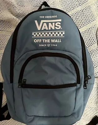 Vans Adult Laptop Backpack Blue/White • $8