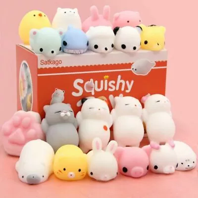 $11.59 • Buy 10/20PCS Squishy Squishies Toys Toys Mini Animals Mochi Satkago Reduce Stress