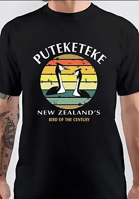 NWT Puteketeke New Zealands Bird Of The Century Funny Unisex T-Shirt • $18.99
