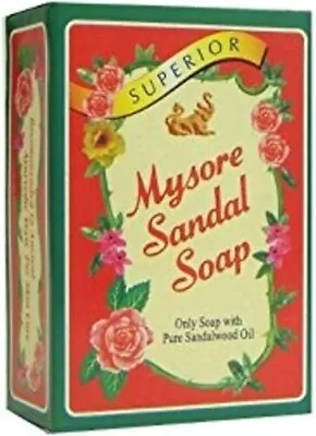 Mysore Sandal Bathing Soap 75g Free Shipping World Wide • $13.99