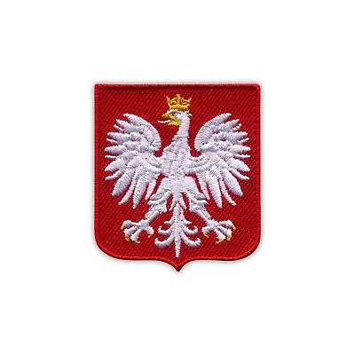 Poland/Polish Coat Of Arms - Small Patch/Badge Embroidered • £1.70