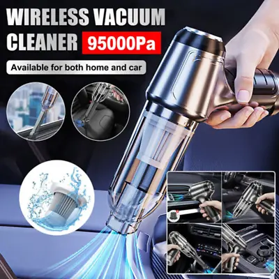 95000PA Portable Handheld Strong Suction Powerful Auto Car Home Vacuum Cleaner • $25.99