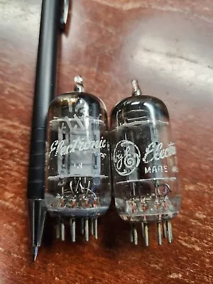 12AX7 Vacuum Tubes (2)  GE • $40