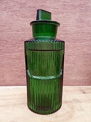 £16.99 • Buy Antique Medium-sized Round Green Apothecary / Chemist / Pharmacy Bottle: