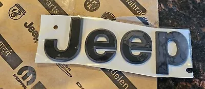 2018-2022 Jeep Wrangler JL Gladiator Right Or Left Side Fender JEEP Emblem Mopar • $65