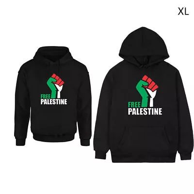 FREE PALESTINE Gaza FREEDOM Mens Womens Adults Top Hoodie Protest Support • £11.99