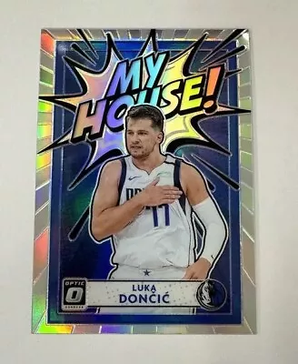 2020-21 Donruss Optic My House Silver Prizm Luka Doncic #13 Dallas Mavericks • $0.99