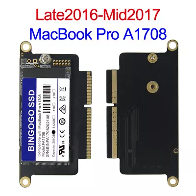 NEW A1708 Laptop SSD For Macbook Pro Retina 13.3  2016 2017 EMC 3164 EMC 2978 • $42.88