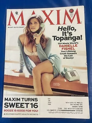 Maxim Magazine April 2013 #182 Topanga Danielle Fishel Cover • $0.99