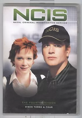 NCIS Season 4 Discs 3 & 4 Original DVD Artwork & Slimline Case (2007) NO DISCS • $1.79