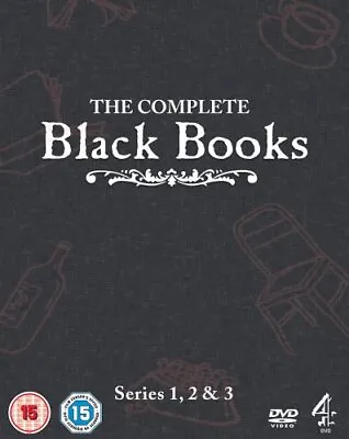 Black Books: Series 1-3 DVD (2006) Bill Bailey Wood (DIR) Cert 15 Amazing Value • £4.01