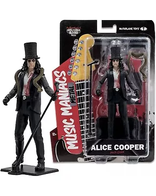 McFarlane Music Maniacs Metal Alice Cooper Action Figure • $45.97