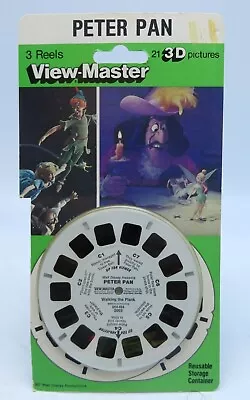 View Master 3003 Peter Pan Children's 3 Reel Set On Card • $16.95