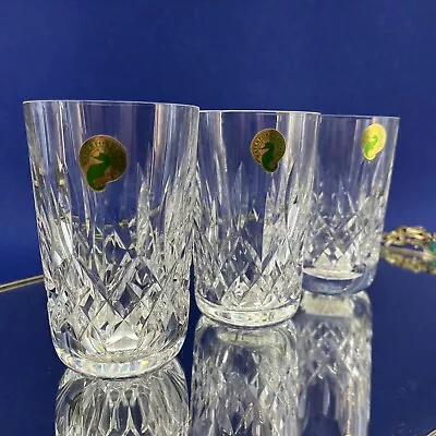 $39.99 • Buy ONE New Waterford Crystal Lismore 4 5/8  Tumbler Glass Water Cocktail Bar Round