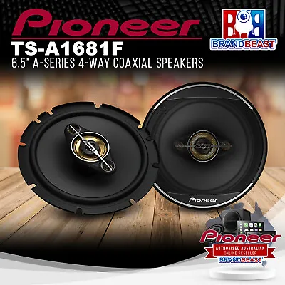 Pioneer TS-A1681F 6.5” A-Series 4-Way Coaxial Speakers • $143.86