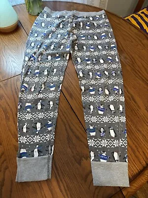 Hanna Andersson Womens Penguin Pajama Pants Joggers L • $13