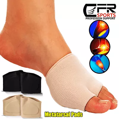 Pair Metatarsal Pads For Women Men Ball Of Foot Cushions Socks Support Feet Pain • $8.69