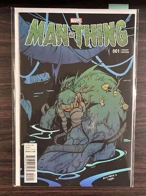 Man Thing #1 Marvel Comics 2017 Billy Martin Variant Cover Limited 1:25 NM- • $12.99