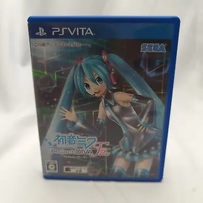 Hatsune Miku: Project DIVA F 2nd Sony PS Vita NTSC-J Region Free US Seller • $17.70