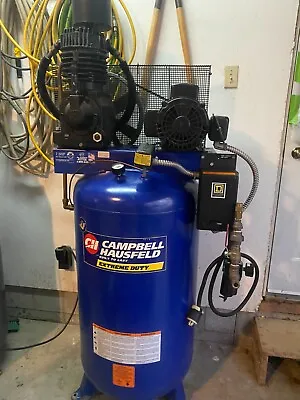 Campbell Hausfeld 175 Psi 80 Gallon 2-stage Air Compressor Model C1071080VMS • $1550