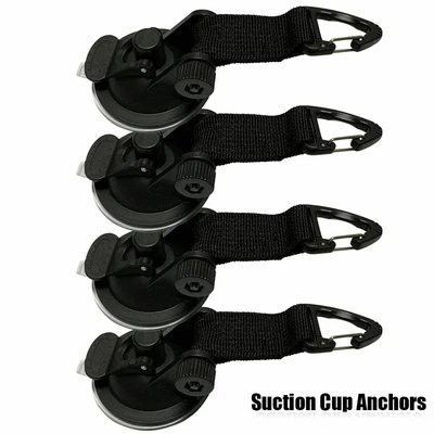 $19.98 • Buy Car Tent Clamp Sucker Tarp Awning Clips Buckle Snap Canopy Camping Accessories  