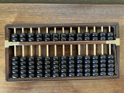 Abacus Learning Mathematics Math Chinese Calculator Vintage • $30
