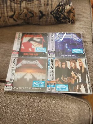 Metallica 4 Cds Sealed Japan Shm • $130