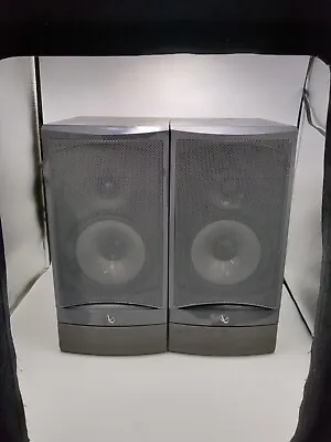 Infinity RS3 Bookshelf Speakers Reference Series Matched Set 125 Watts Black • $89.99