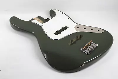 MJT Official Custom Vintage Aged Nitro Guitar Body Mark Jenny Bass Olive Green • $250