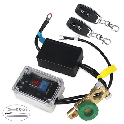  Car Master Kill System Remote Control Battery Disconnect Cut Off Isolator 12v • $32.99